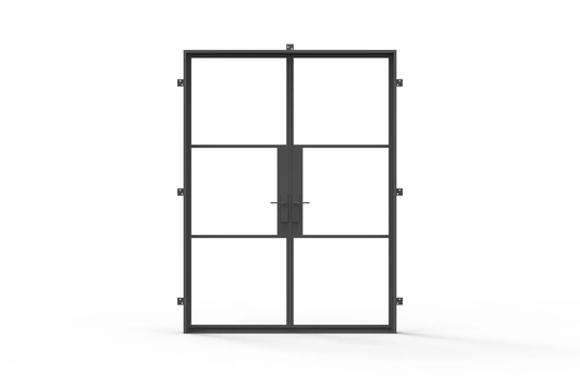 Pre-Order: Light 3S Interior - Double (No Threshold) | Cold Rolled Steel Doors (Ships 16-18 Weeks)