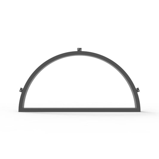 Light 1 - Transom - Arch - Fixed Window | Steel French Windows