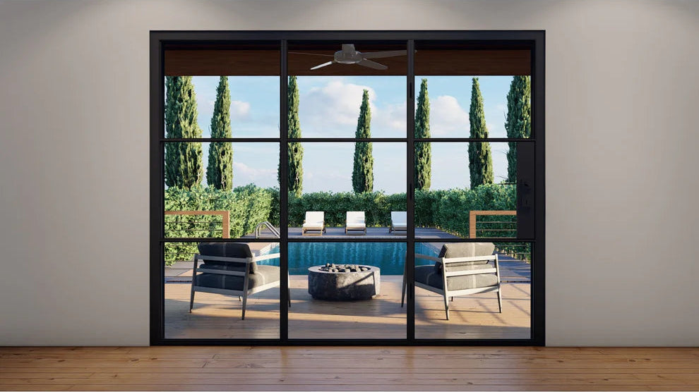 Light 3S - 3 Panel (Cold Rolled Steel) | Steel Bi-Fold Doors