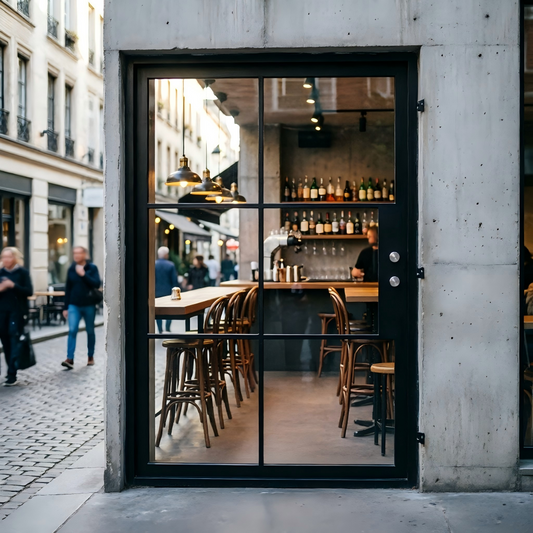 Light 6 - Pivot | Steel Pivot Doors