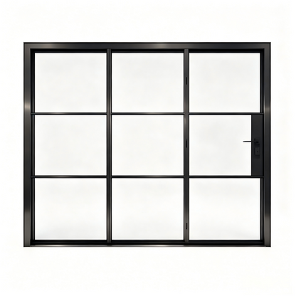 Light 3S - 3 Panel (Cold Rolled Steel) | Steel Bi-Fold Doors