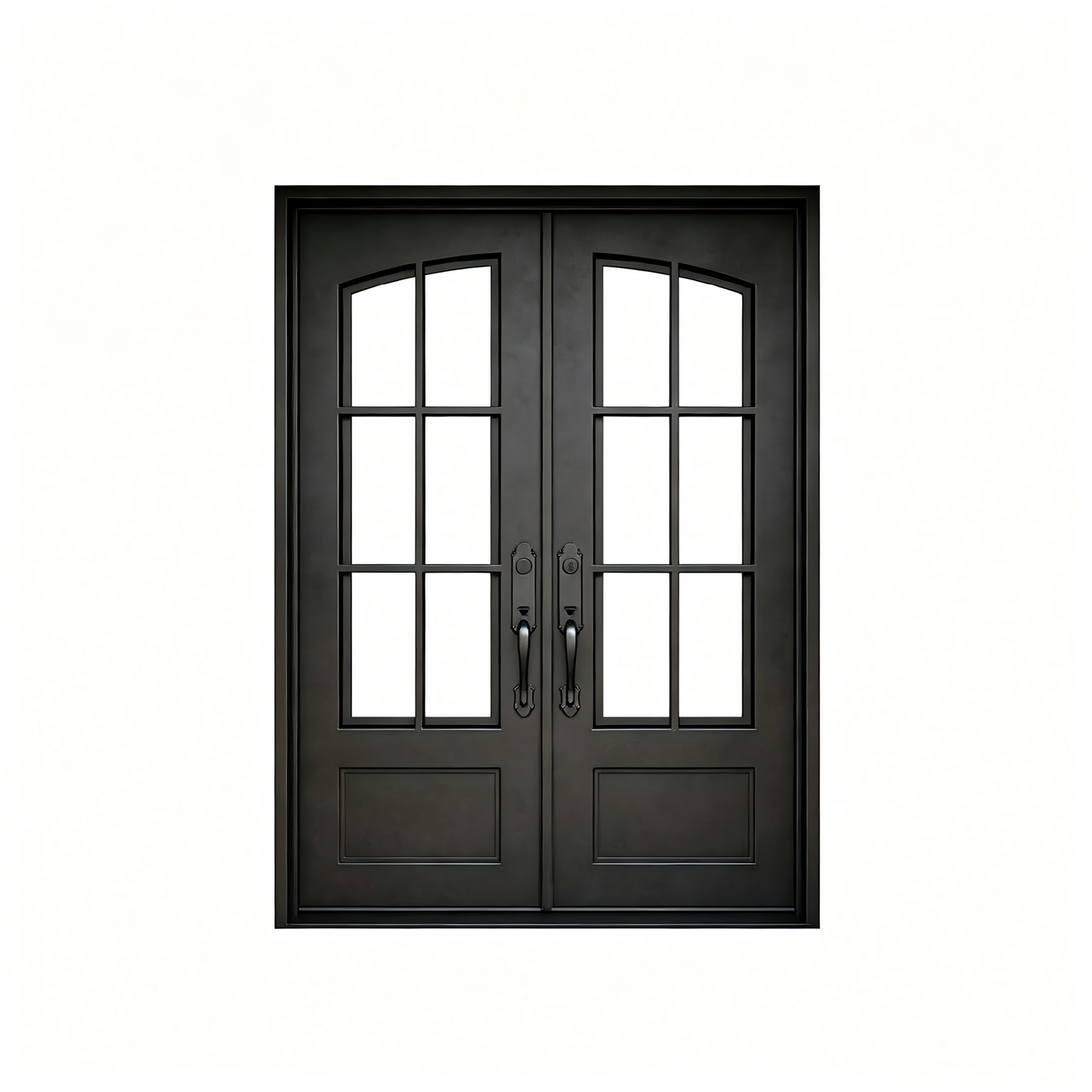 Telluride Double (Cold Weather - Thermal Break) | Wrought Iron Door