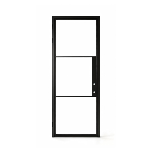 Light 3 - Single | Steel French Doors