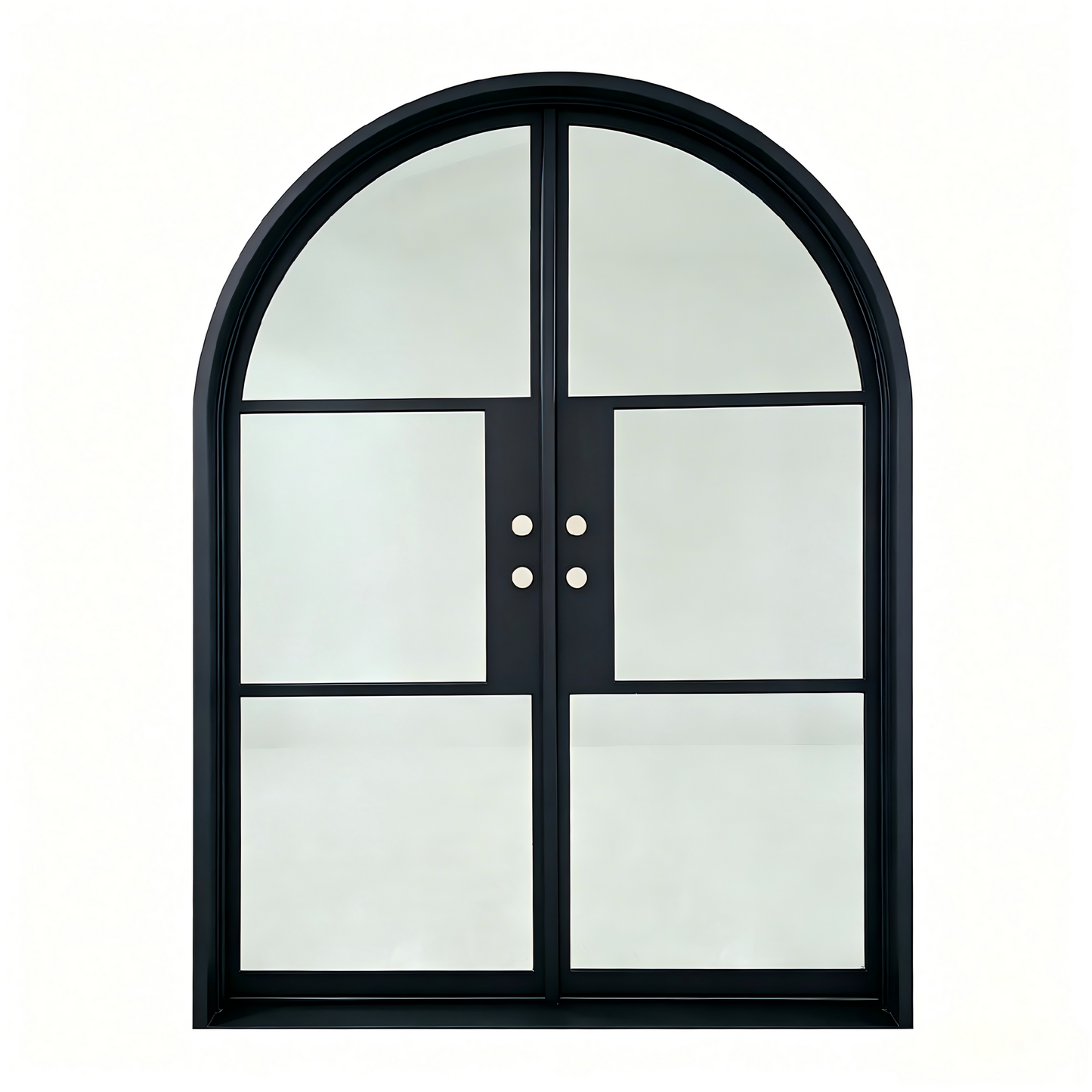 Light 3 - Double - Arch | Steel French Doors & Windows
