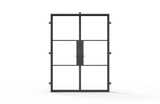 Pre-Order: Light 3S Interior - Double (No Threshold) | Cold Rolled Steel Doors (Ships 16-18 Weeks)