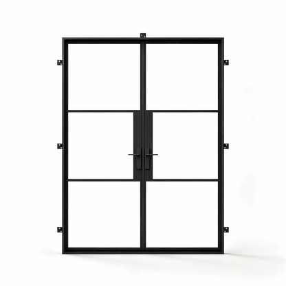 Pre-Order: Light 3S Interior - Double (No Threshold) | Cold Rolled Steel Doors (Ships 16-18 Weeks)