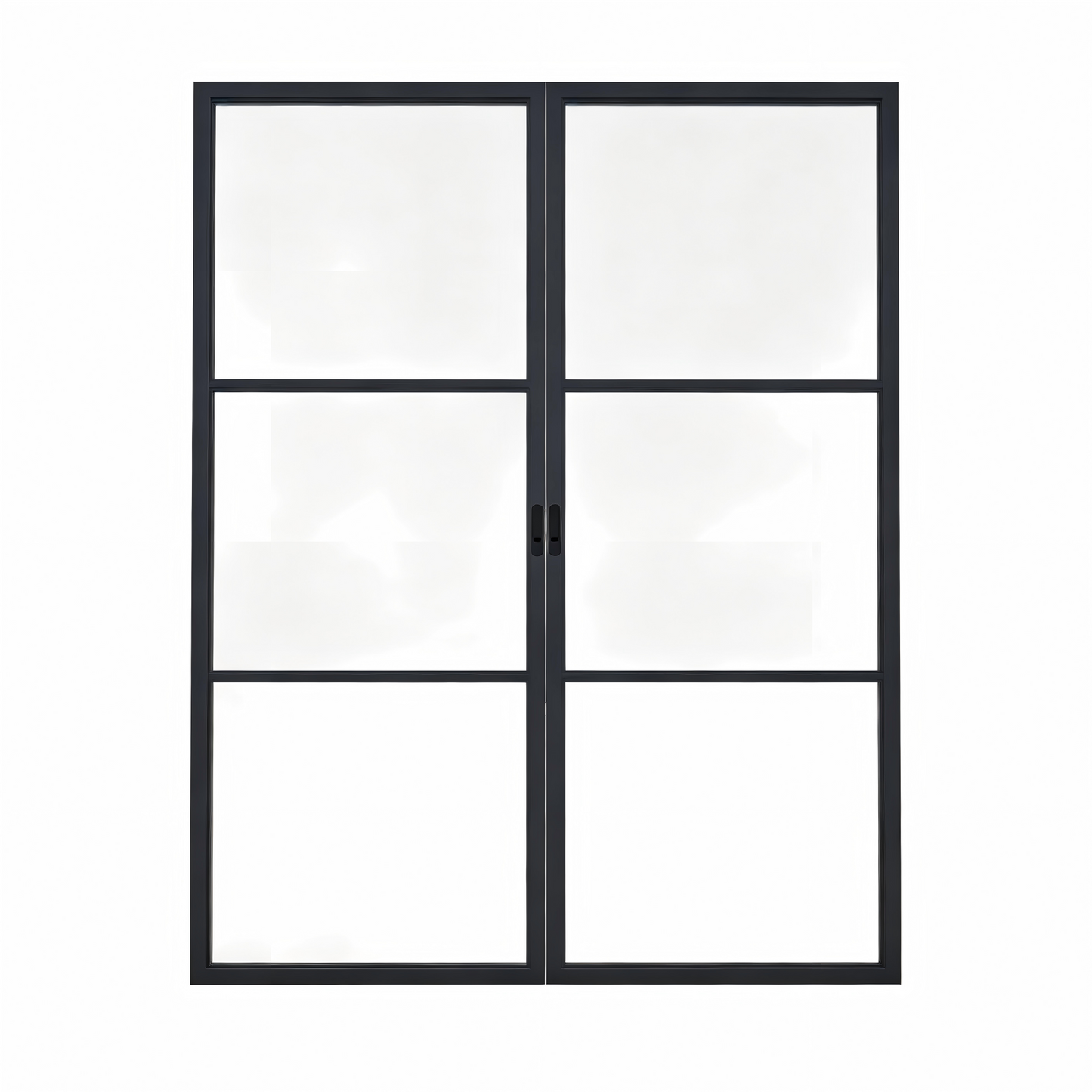Pre-Order: Light 3 Interior - Double Pocket Door | Steel Pocket Doors (Ships 16-18 Weeks)