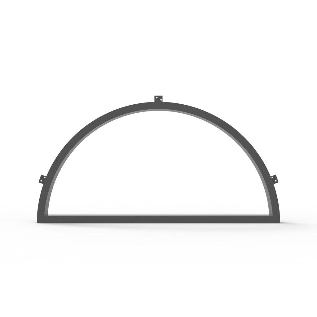 Light 1 - Transom - Arch - Fixed Window | Steel French Windows
