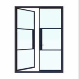 Light 6 Double | Steel French Doors