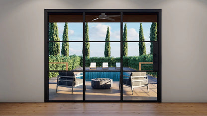 Light 3S - 3 Panel (Cold Rolled Steel) | Steel Bi-Fold Doors